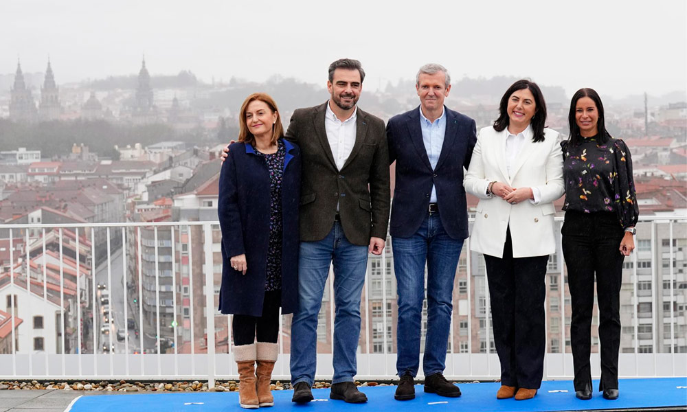 Acto de presentación de presentación de los cabezas de lista del PP en las próximas autonómicas. Álvaro Ballesteros