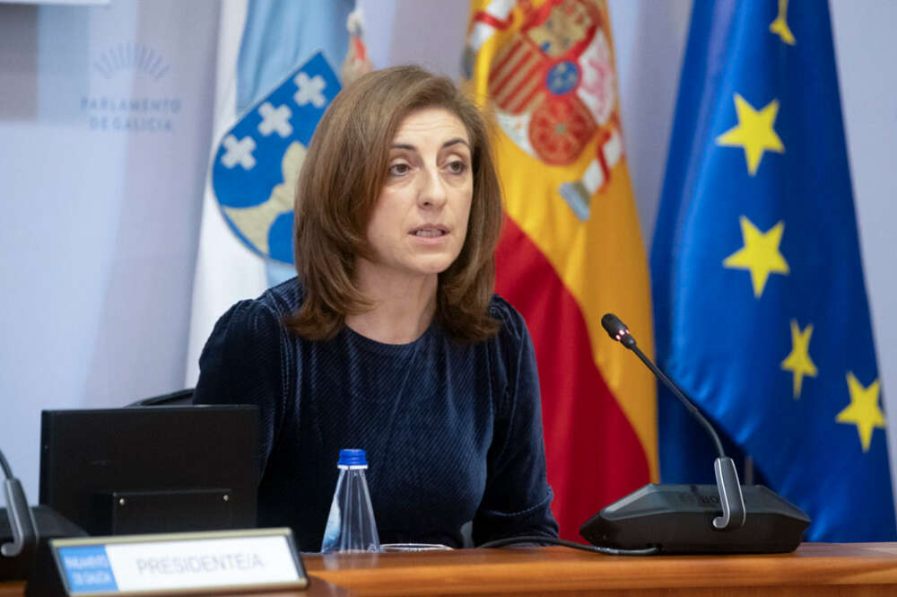 La vicepresidenta segunda y conselleira de Medio Ambiente, Ángeles Vázquez