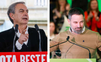 Jose Luis Rodríguez Zapatero y Santiago Abascal