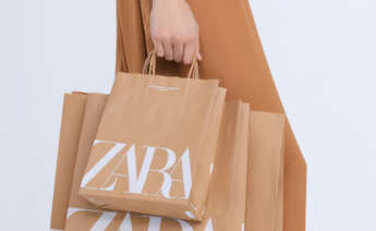 Imagen de las bolsas sostenibles de Inditex