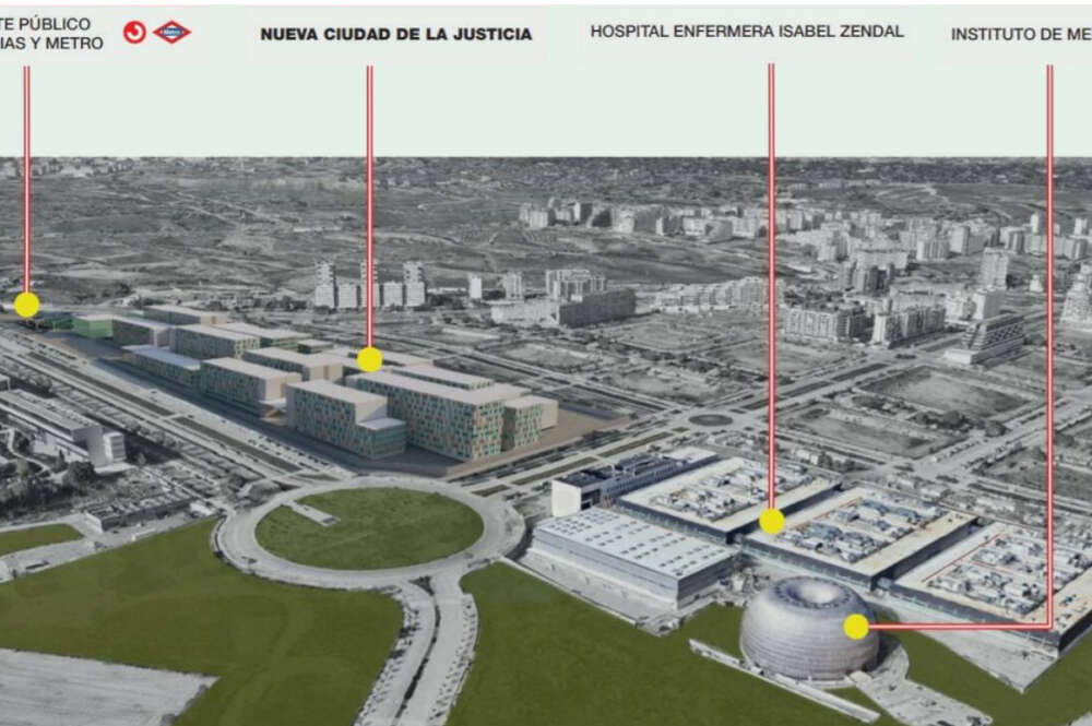 Proyecto para la nueva Ciudad de la Justicia de Madrid / Comunidad de Madrid