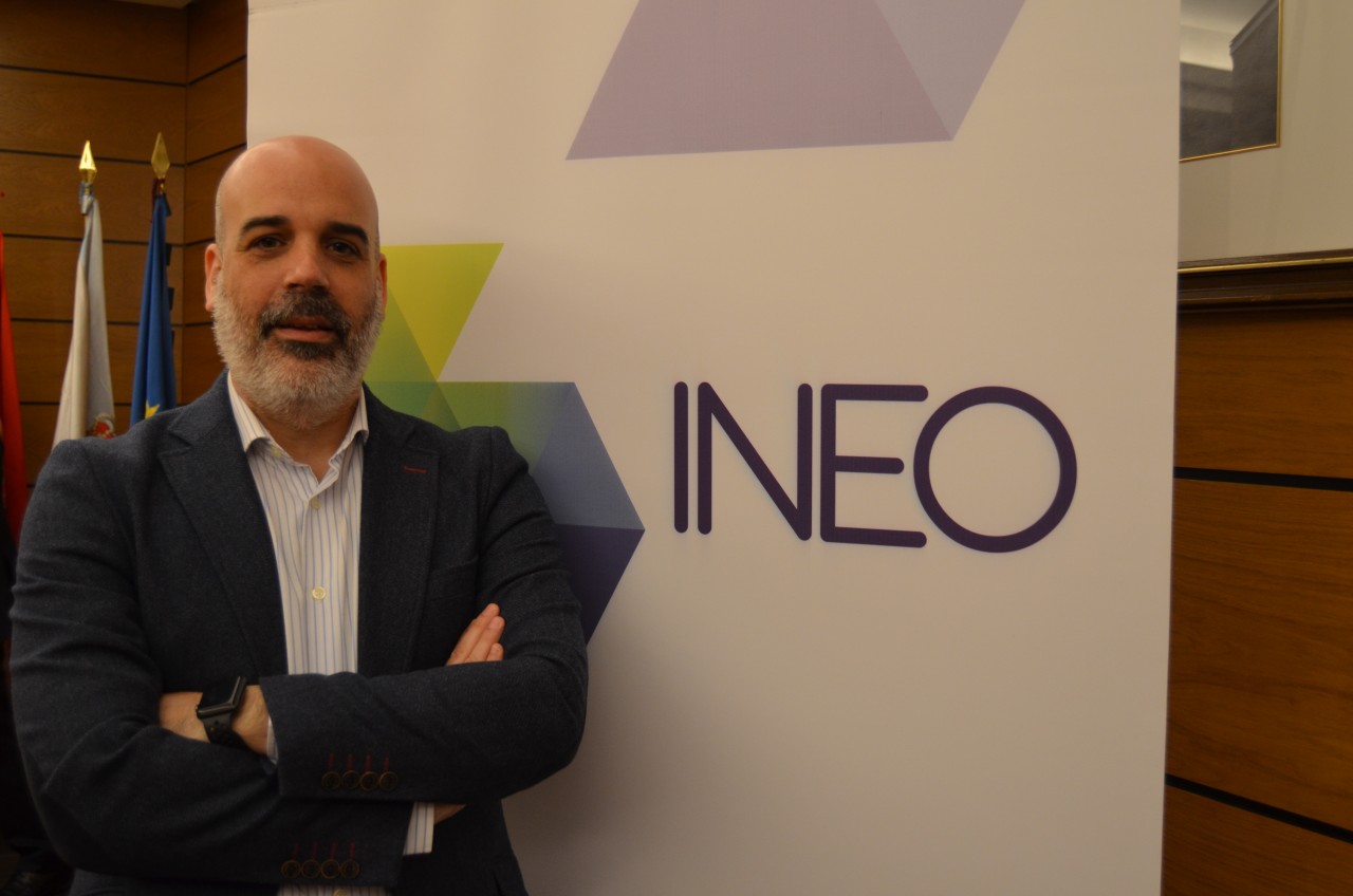 Luis Álvarez Sestelo, consejero delegado de Optare Solutions, es también el presidente de INEO, asociación que aglutina a más de 60 tecnológicas gallegas / INEO