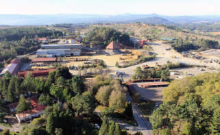 Instalaciones industriales en la mina de Touro / Cobre San Rafael