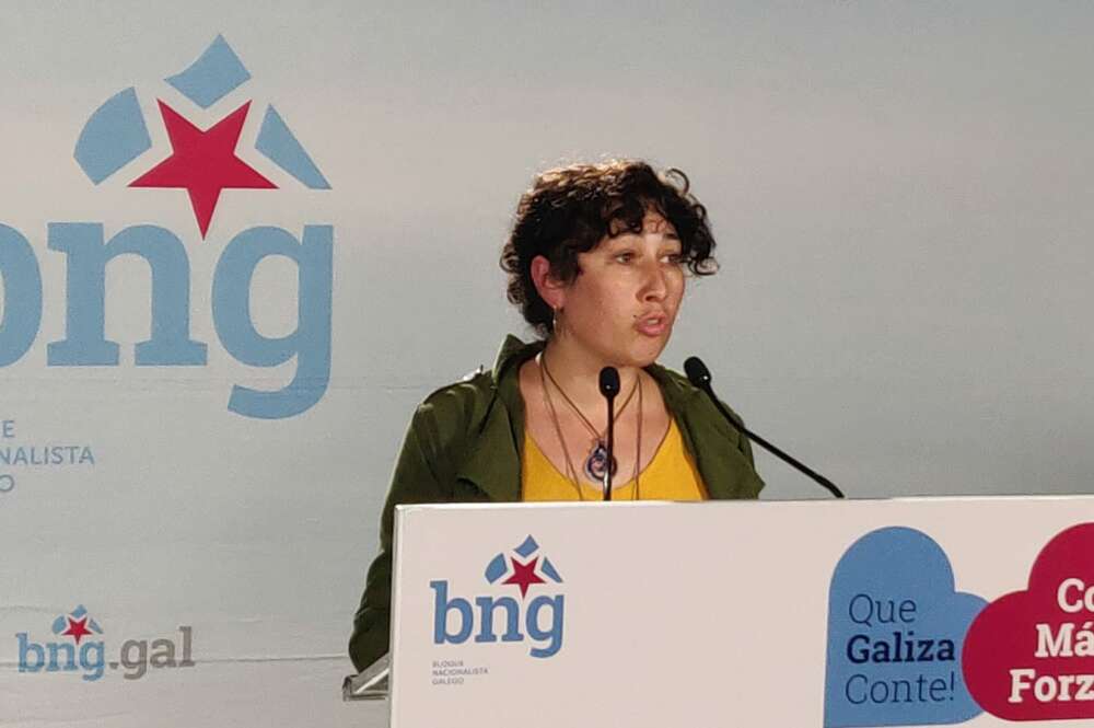 Lucía López, secretaria de Organización del BNG