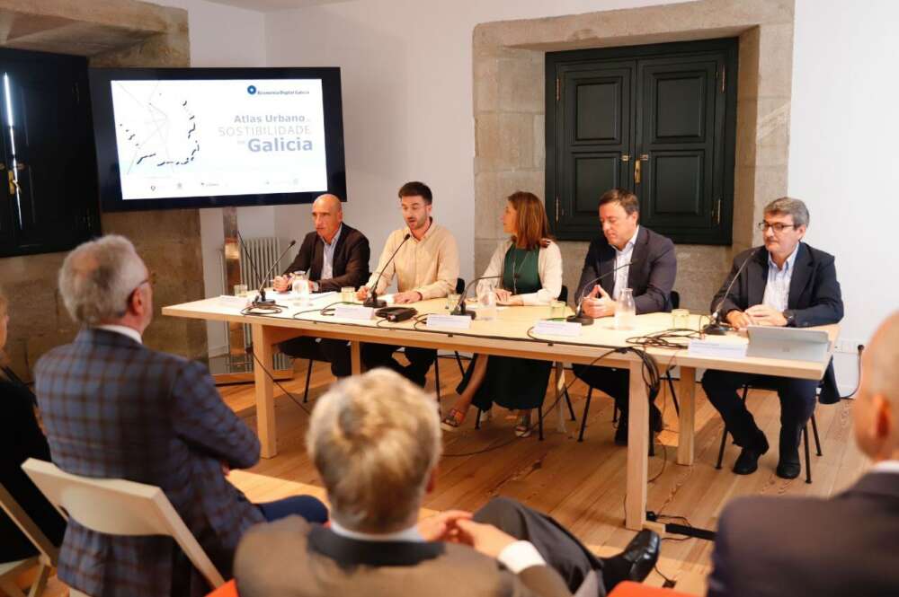 Presentación en la Fundación RIA de la segunda edición del Atlas Urbano de la Sostenibilidad en Galicia