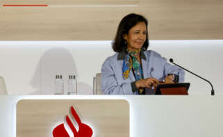 La presidenta del Banco Santander, Ana Botín.