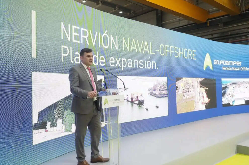 Roberto Bouzas, director de la antigua Nervion Naval Offshore, actualmente WindWaves / Amper