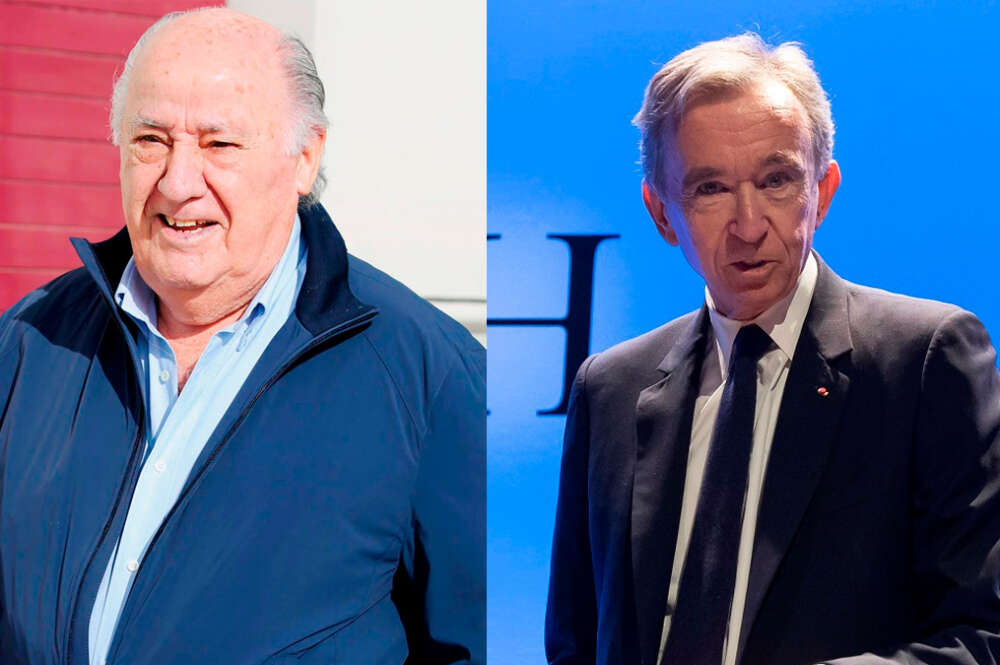 Amancio Ortega y Bernard Arnault