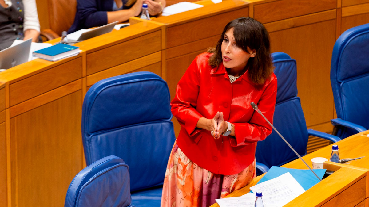 María Jesús Lorenzana, conselleira de Economía e Industria.