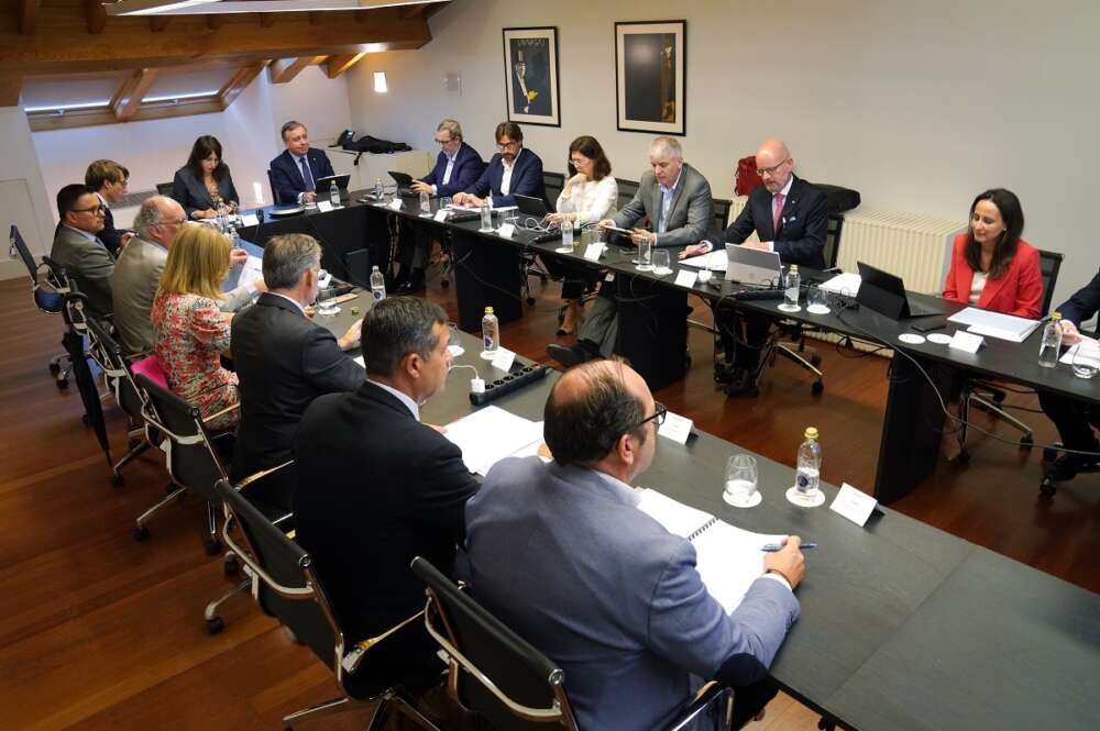 Reunión del consejo de administración de Impulsa Galicia.