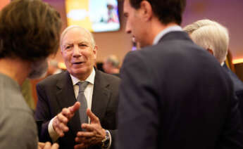 El presidente de Luckia, José González, durante la inauguración del casino del grupo en Bilbao / Luckia