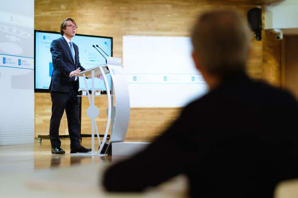 Miguel Corgos, conselleiro de Facenda, expone las lineas fundamentales de los Orzamentos 2025 / Xunta