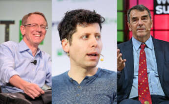 John Doerr, Sam Altman y Tim Draper / Wikipedia