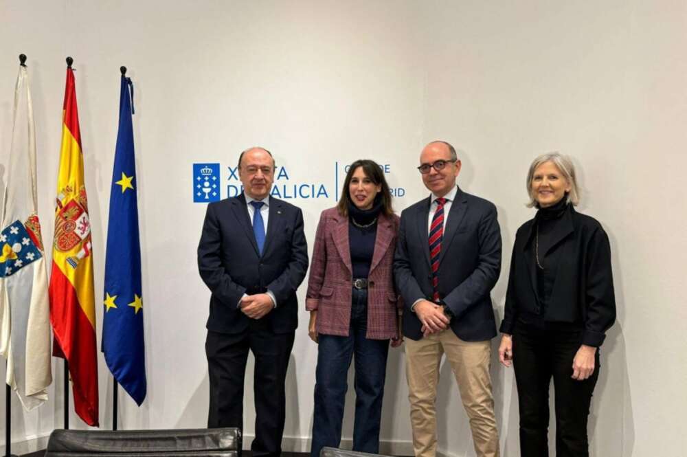 María Jesús Lorenzana, conselleira de Economía, durante su visita a Madrid / Xunta