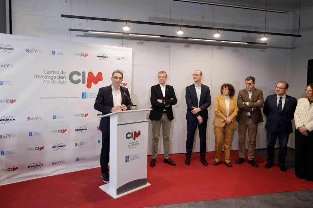 Acto de inauguración del Centro de Investigación Mestrelab en Santiago