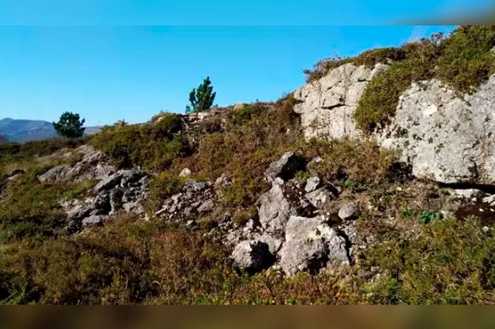 Mina de San Acisclo, en Muras (Lugo)