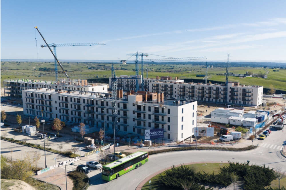 Obras del Plan VIVE de Madrid ejecutadas por San José para la construcción de vivienda asequible / San José