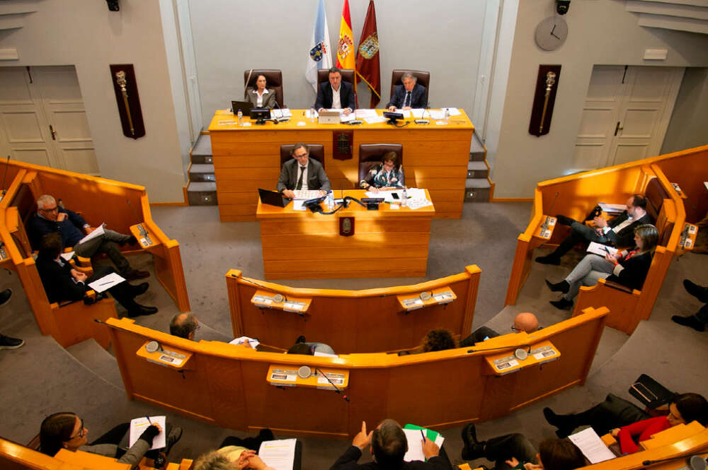 Pleno de la Deputación da Coruña