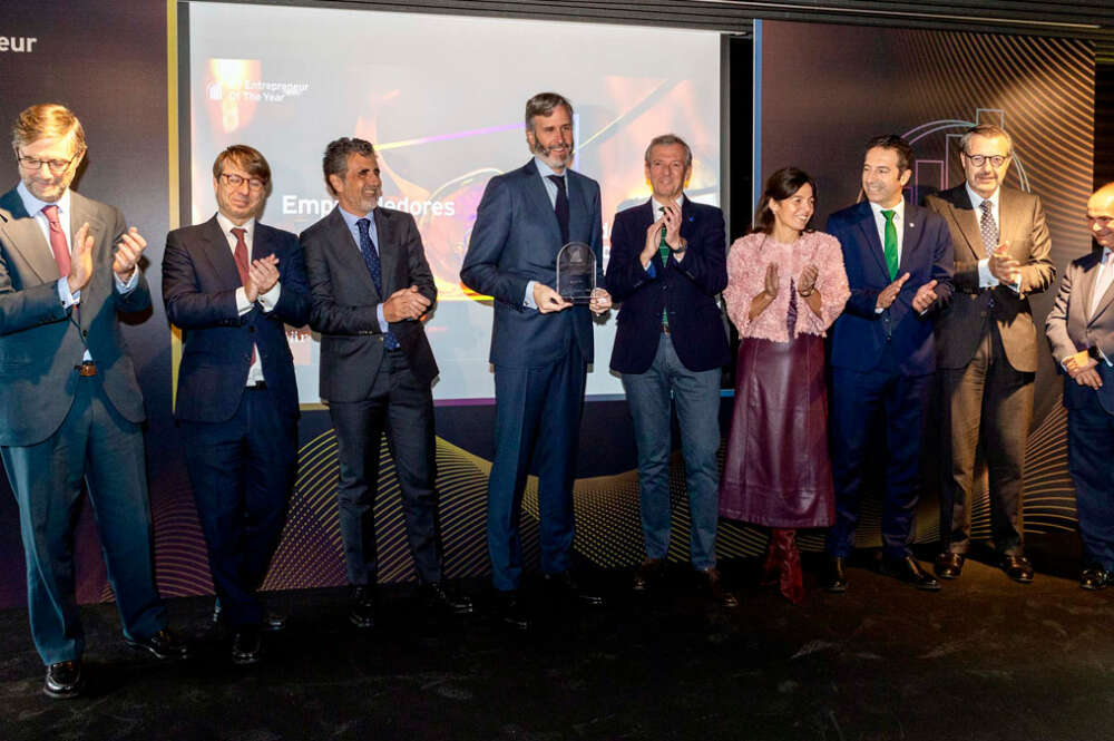 Acto de entrega del Premio Emprendedor del Año de EY