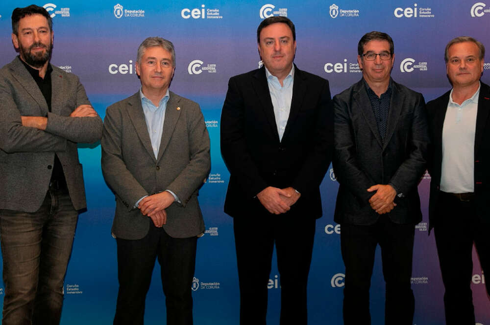 Acto de presentación del Coruña Estudio Inmersivo (CEI)