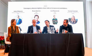 Carmen Cuadrado, Responsable Marketplace España De Shein, Julián Villanueva, Profesor De Dirección Comercial En IESE, Álvaro Sánchez, CEO De Azzgency Y Luis Monserrate, CEO De Create