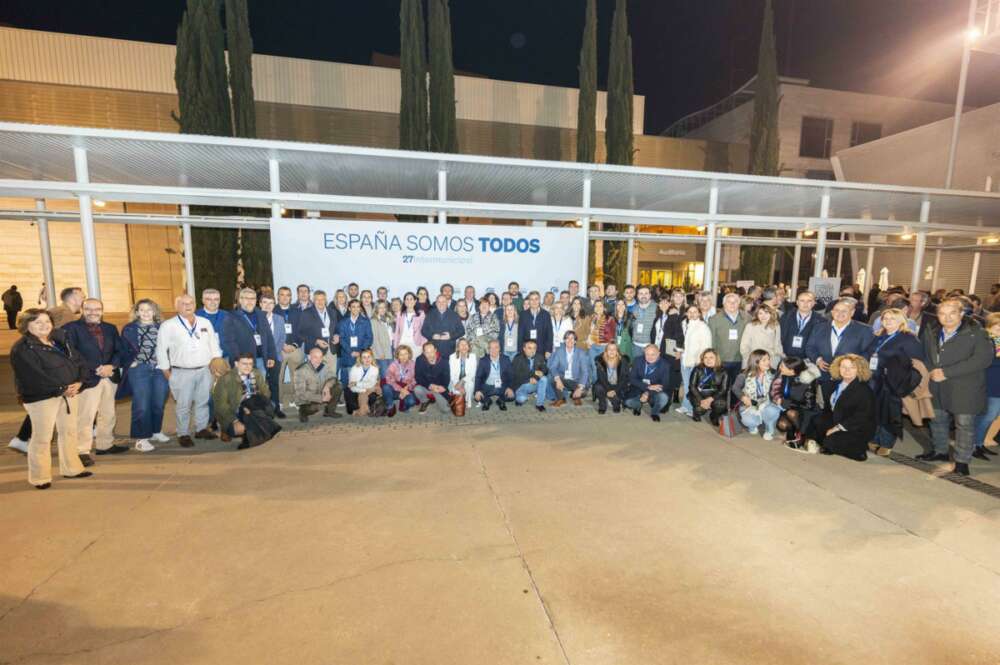 Representantes del PPdeG en la Intermunicipal del PP en Valladolid