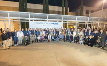 Representantes del PPdeG en la Intermunicipal del PP en Valladolid