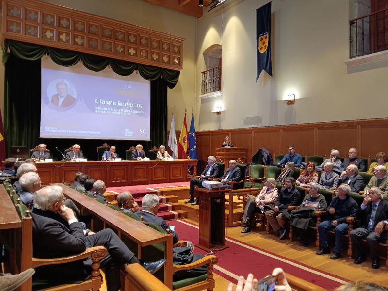 Acto de homenaje al expresidente de la Xunta Fernando González Laxe