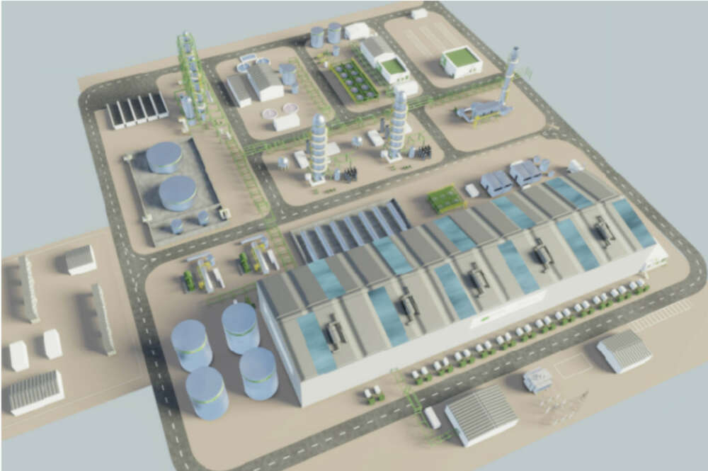 Proyecto para la planta de metanol verde de Iberdrola y Foresa en Begonte / Iberdrola