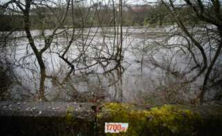 Subida del cauce del Río Miño a su paso por la ciudad de Lugo / Carlos Castro - Europa Press