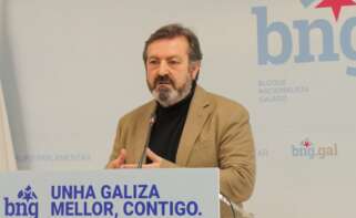 El viceportavoz parlamentario del BNG, Luis Bará