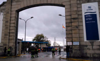 Integrantes del Comité de Navantia y de la industria auxiliar en Ferrol