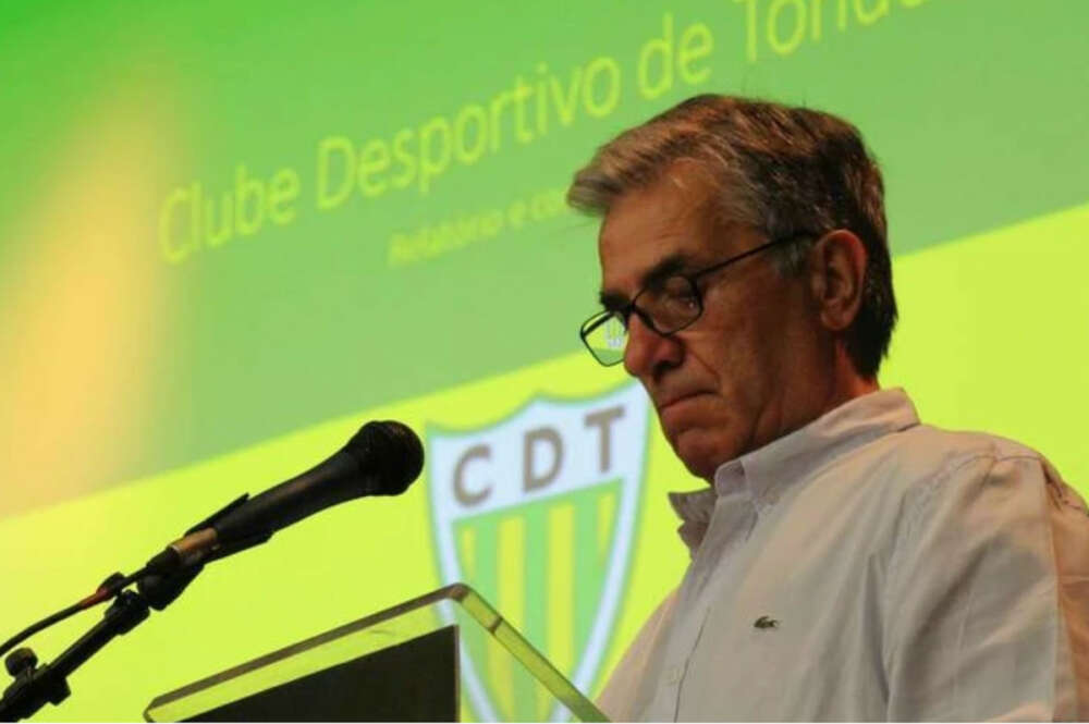 Gilberto Coimbra, presidente del Tondela / CD Tondela