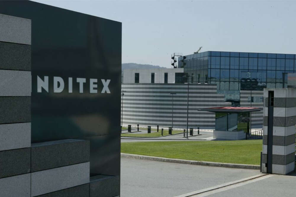 Vista exterior de las instalaciones de Inditex en Arteixo