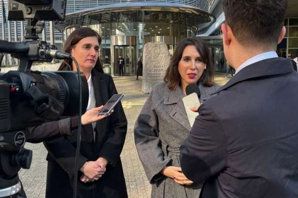 María Jesús Lorenzana durante su visita a Bruselas / Xunta