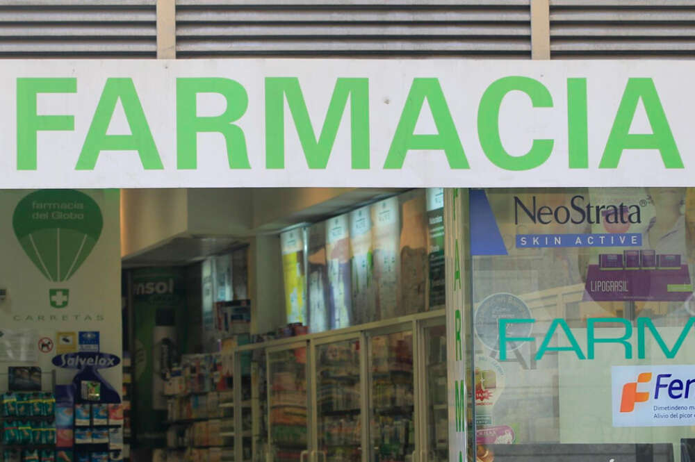 Fachada de una Farmacia