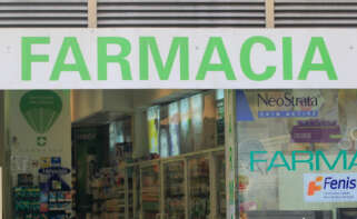 Fachada de una Farmacia