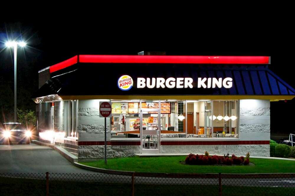 Exterior de un restaurante Burger King