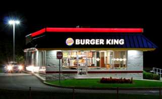 Exterior de un restaurante Burger King