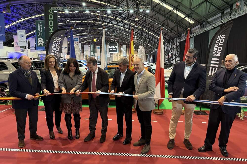 María Jesús Lorenzana en la inauguración del Salón del Automóvil de Vigo