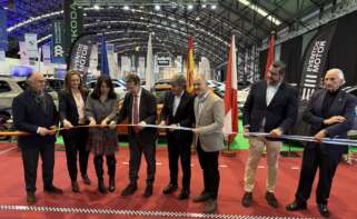 María Jesús Lorenzana en la inauguración del Salón del Automóvil de Vigo