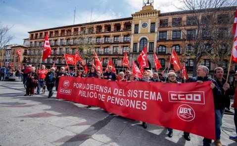 Manifestación de CCOO