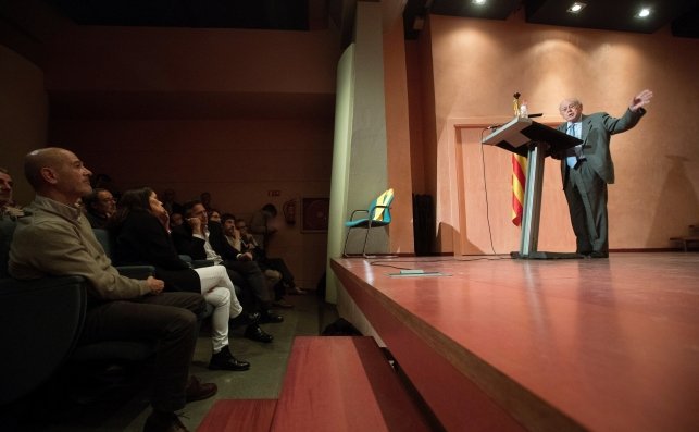 La fundación Amics de Jordi Pujol rindió homenaje al ex presidente / EFE