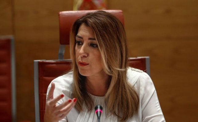 La presidenta de la Junta de Andalucía, Susana Díaz