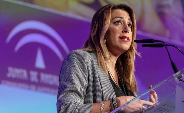 La presidenta de la Junta de Andalucía, Susana Díaz