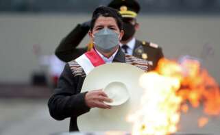 El presidente de Perú, Pedro Castillo. EFE