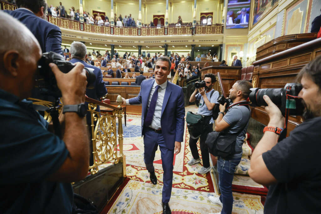  El presidente del Gobierno en funciones y diputado socialista, Pedro Sánchez. EFE/ Juan Carlos Hidalgo