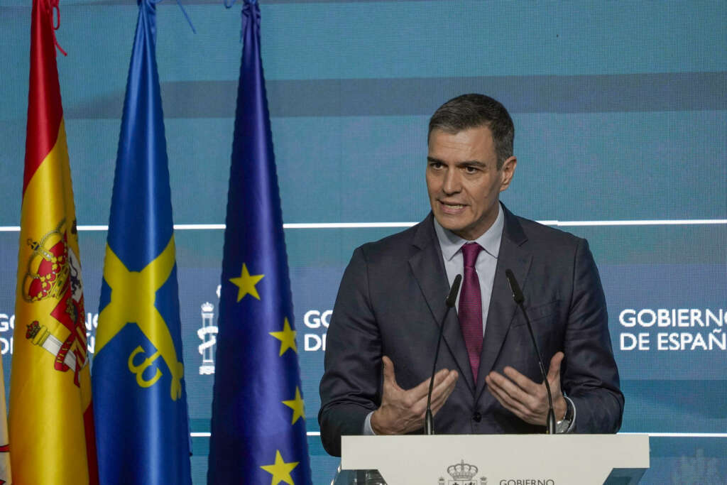 El presidente del Gobierno, Pedro Sánchez. EFE/ Paco Paredes