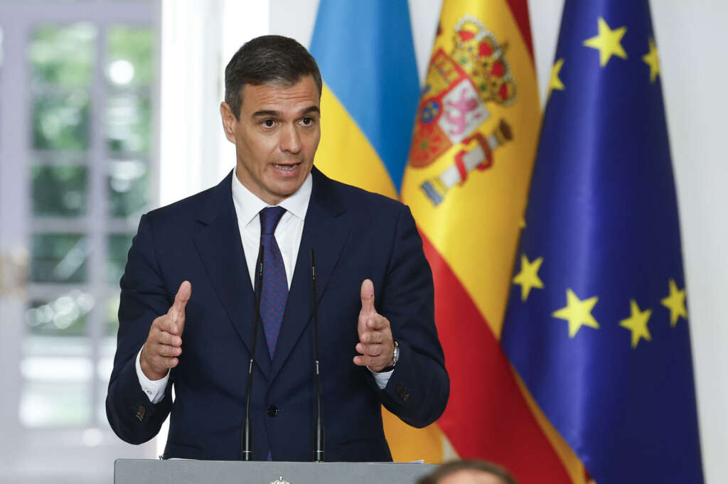 El presidente del gobierno español, Pedro Sánchez. EFE/ Chema Moya