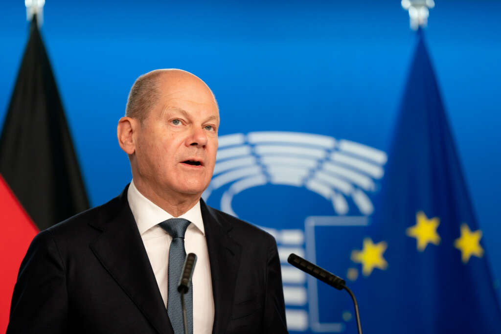 El canciller alemán, Olaf Scholz.